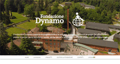Desktop Screenshot of fondazionedynamo.org